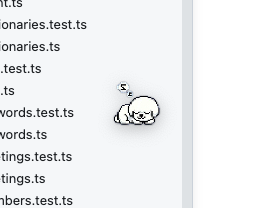 데스크탑에서 자고있는 맹구